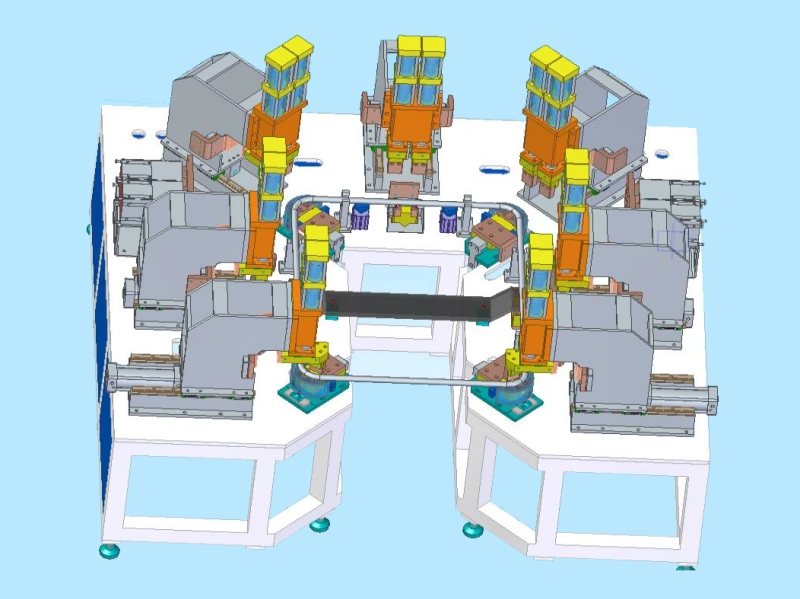 Bottom Frame Medium-Frequency Inverter Spot Welding Dedicated Machine - Jieyuan Packaging